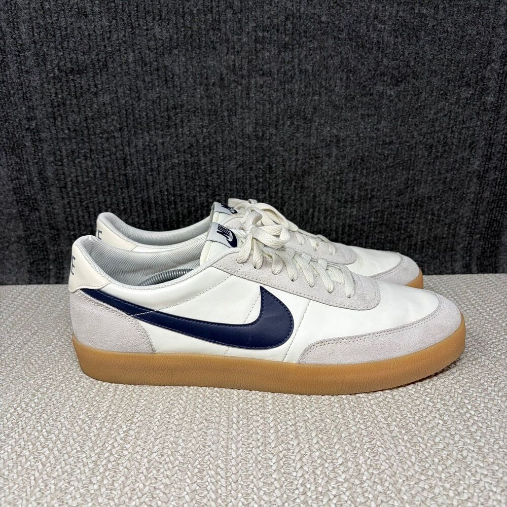 Nike Killshot 2 White Sail Navy Blue Gum Suede Leather Shoes Mens 14 432997-107